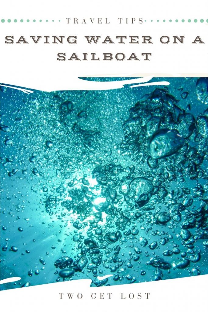 saving water on a sailboat