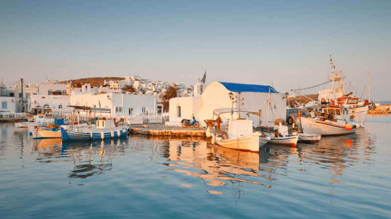 places to stay in paros that are on the waterfront