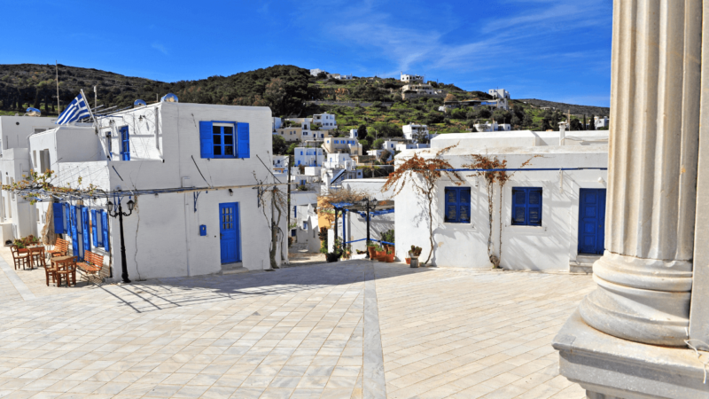places to stay in lefkes, paros