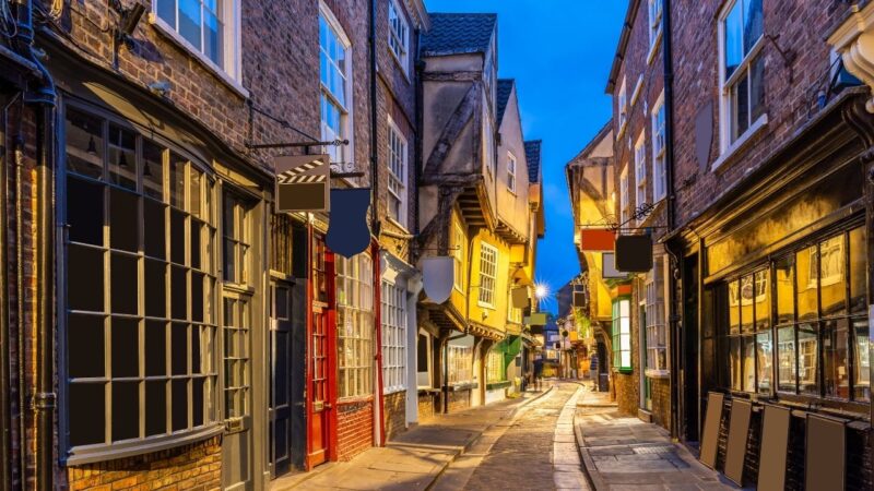 york during winter in england
