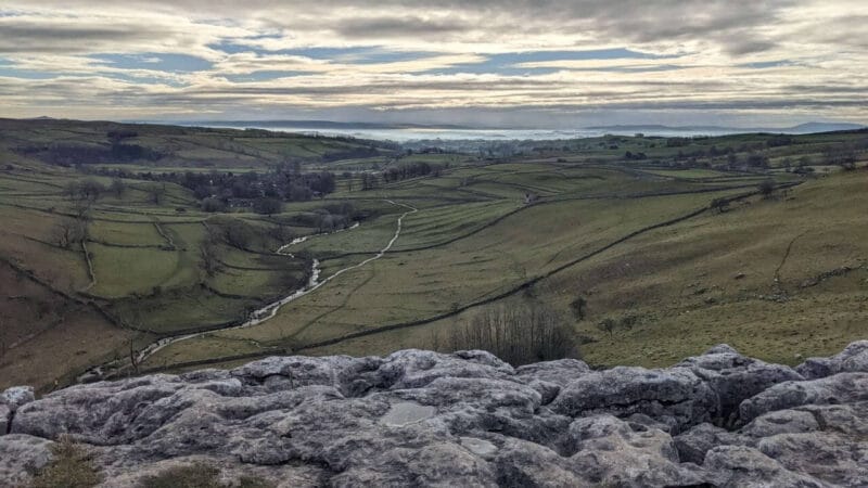the view from malham cove