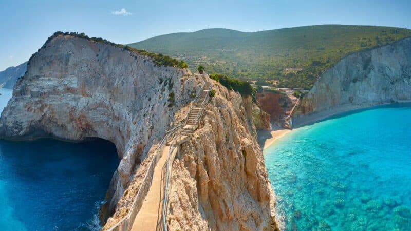 lefkada on the mainland of greece