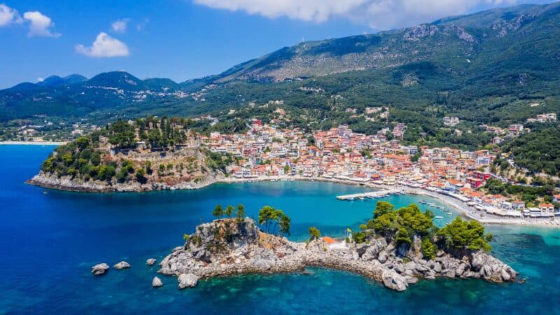 Beautiful Parga in Greece