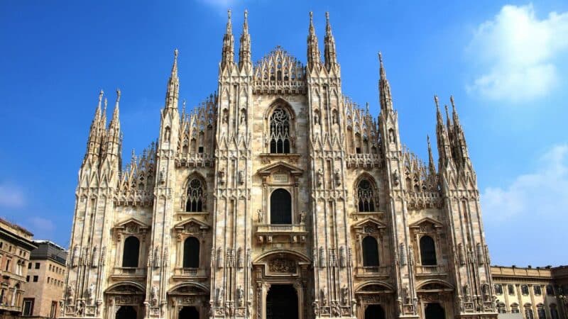a cathedral in italy