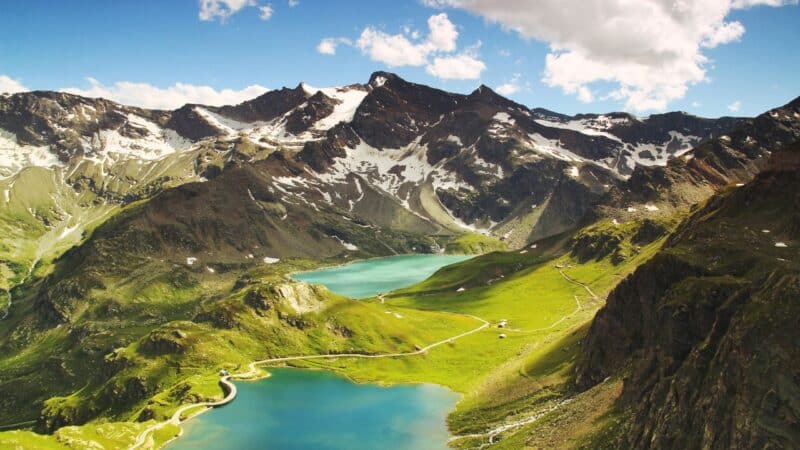 mountains in north italy