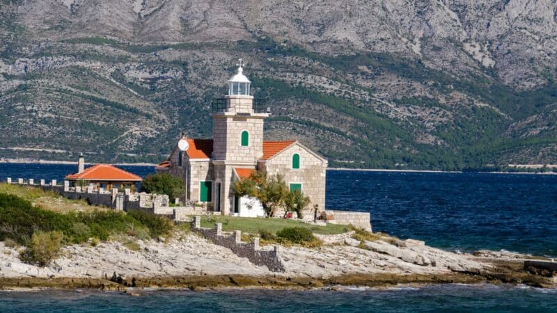 one of the famous monasteries on Hvar island
