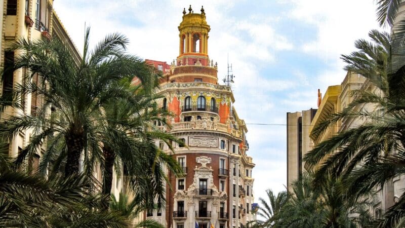 one of the buildings in barcelona