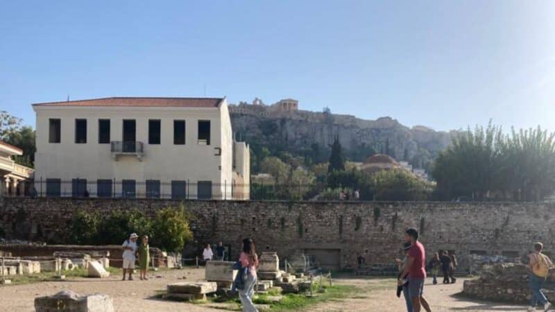 one of the ruins in athens