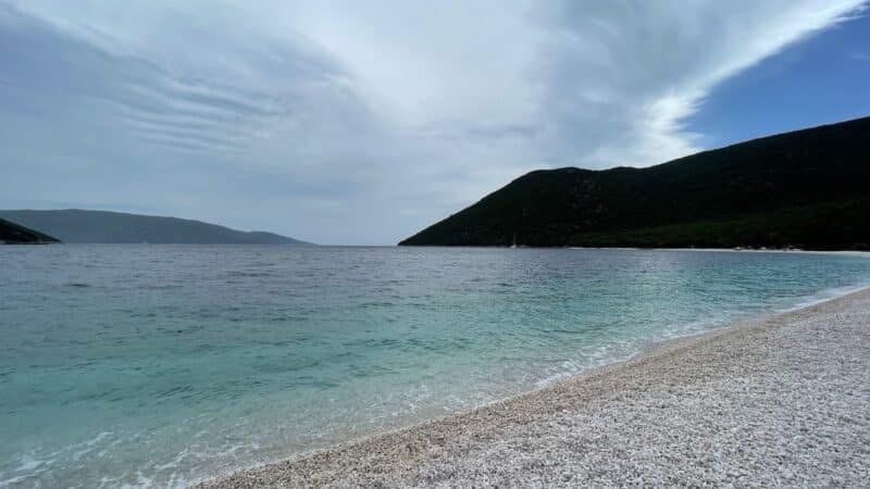 myrtos beach in kefalonia