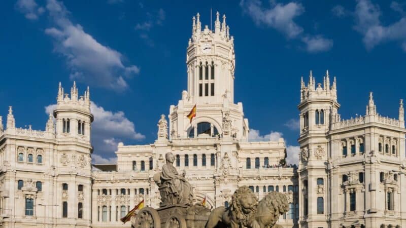 the palace in madrid