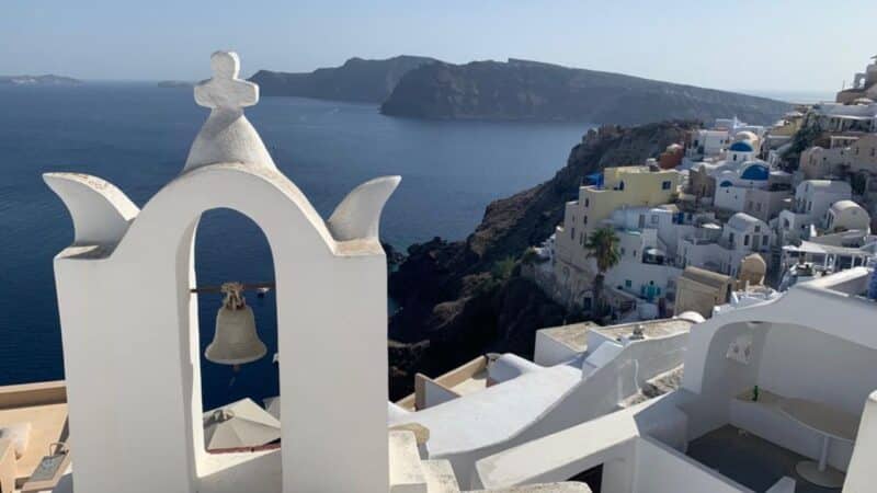 the best quotes about santorini have been inspired by this view
