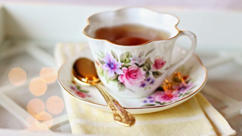 a tea cup from the best afternoon tea in hampshire