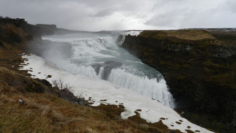 visiting one of the biggest waterfalls in iceland without a car