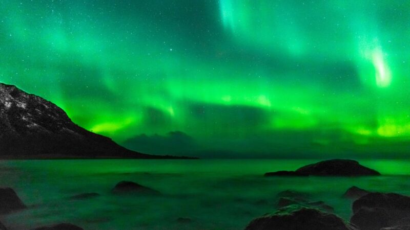 the northern lights in iceland
