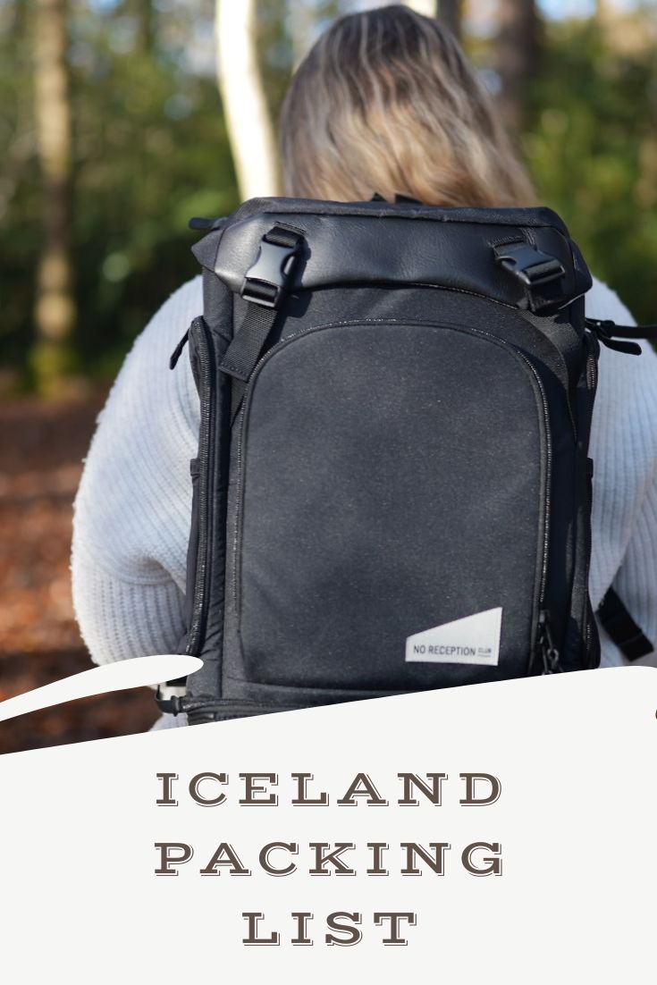 iceland packing list pin