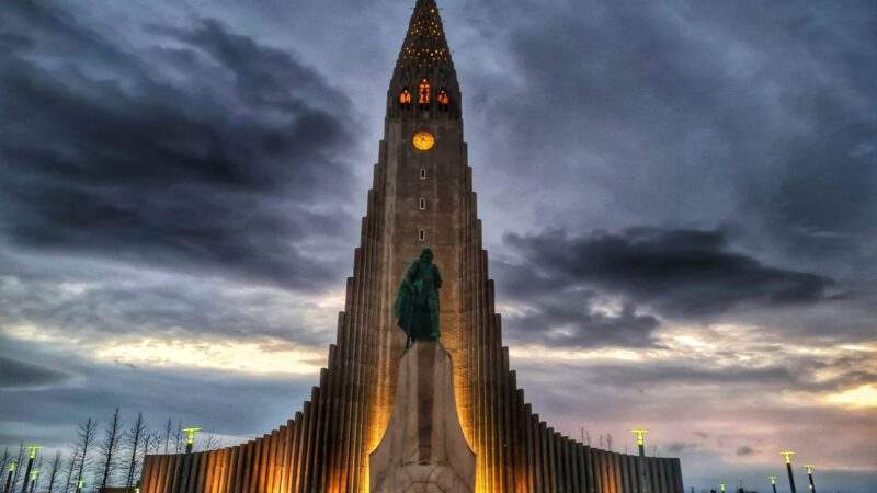 the cathedral in reykjavik