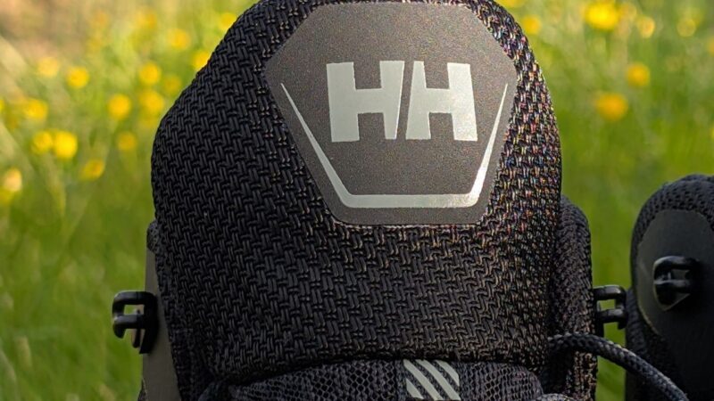 the tongue of the helly hansen cascade hiking boots
